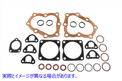 15-0525 サイドバルブトップエンドガスケットキット 取寄せ Vツイン Side Valve Top End Gasket Kit (検索用／