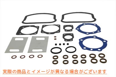 15-0604 V ツイン トップエンド ガスケット キット 取寄せ Vツイン V-Twin Top End Gasket Kit (検索用／17034-48