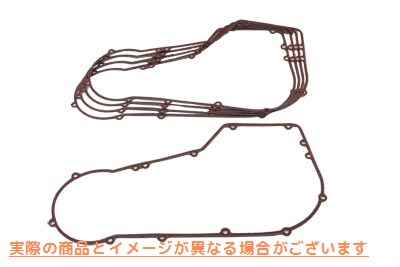 15-0677 Vツインプライマリーガスケット 取寄せ Vツイン V-Twin Primary Gasket (検索用／60539-89X