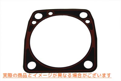 15-0735 シリンダーベースガスケット 取寄せ Vツイン Cylinder Base Gasket (検索用／16777-94