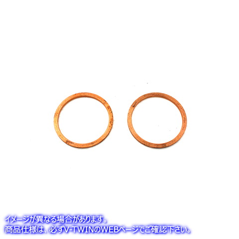 15-0777 Vツインエキゾーストポートガスケット 取寄せ Vツイン V-Twin Exhaust Port Gasket (検索用／