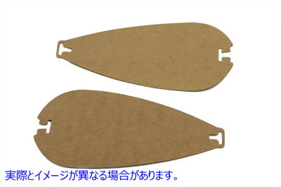 15-1095 Vツインタンクエンブレムガスケット 取寄せ Vツイン V-Twin Tank Emblem Gasket (検索用／61792-41