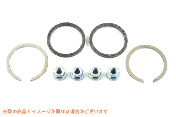 15-1285 Vツインエキゾーストポートガスケット 取寄せ Vツイン V-Twin Exhaust Port Gasket (検索用／