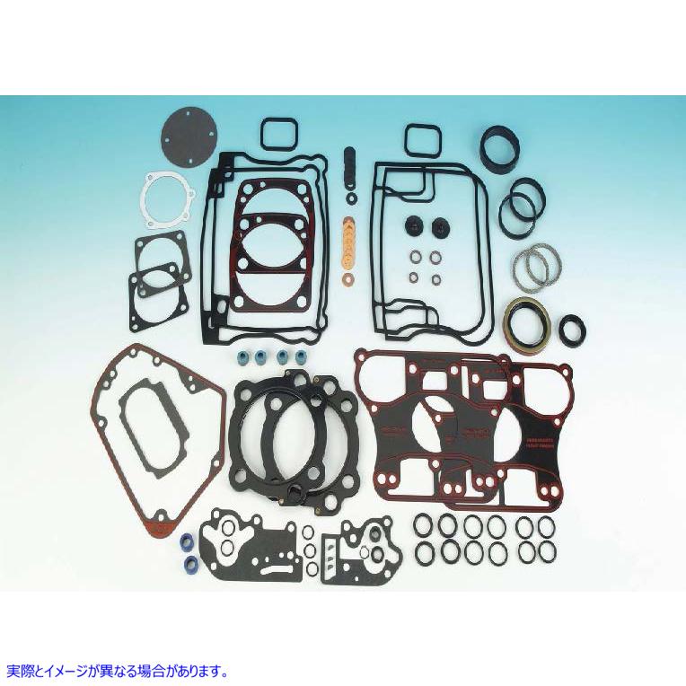 15-1358 ジェームスモーターガスケットセット 取寄せ Vツイン James Motor Gasket Set (検索用／ James 17041-92-MLS