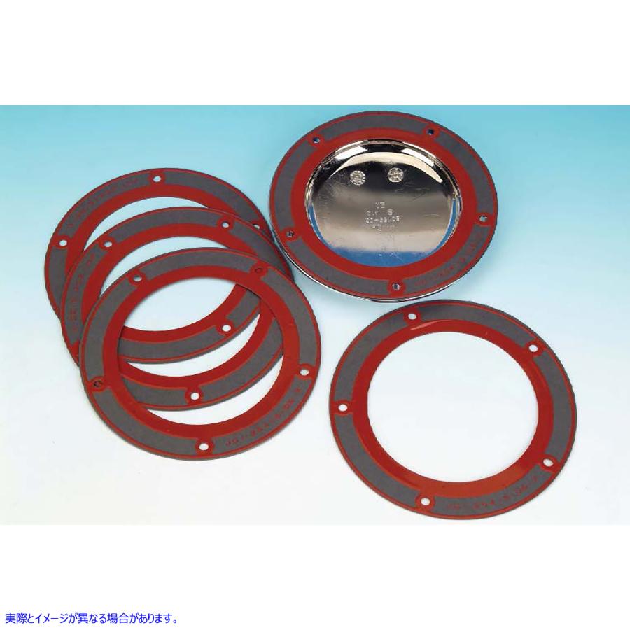 15-1381 ジェームス ダービー カバー ガスケット 取寄せ Vツイン James Derby Cover Gasket (検索用／25416-06 James JGI-25416-