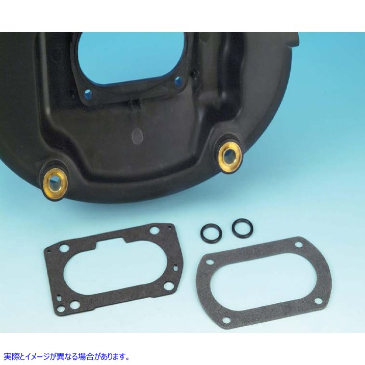 15-1387 ジェームス エア クリーナー バッキング プレート ガスケット キット 取寄せ Vツイン James Air Cleaner Backing Plate