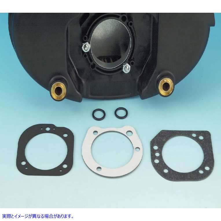 15-1389 ジェームス エア クリーナー バッキング プレート ガスケット キット 取寄せ Vツイン James Air Cleaner Backing Plate