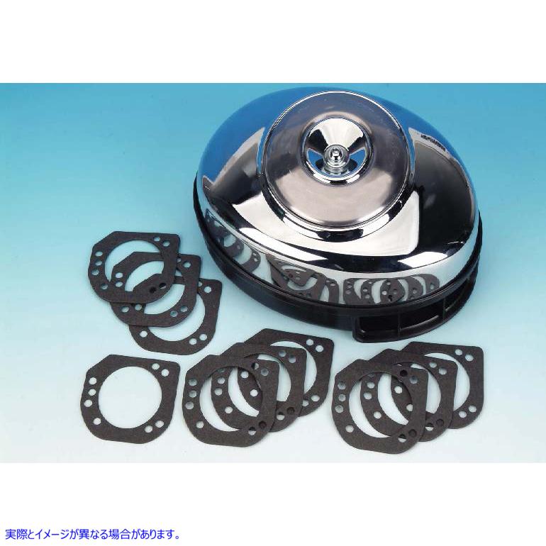 15-1390 ジェームス エア クリーナー バッキング プレート取り付けガスケット 取寄せ Vツイン James Air Cleaner Backing Plate