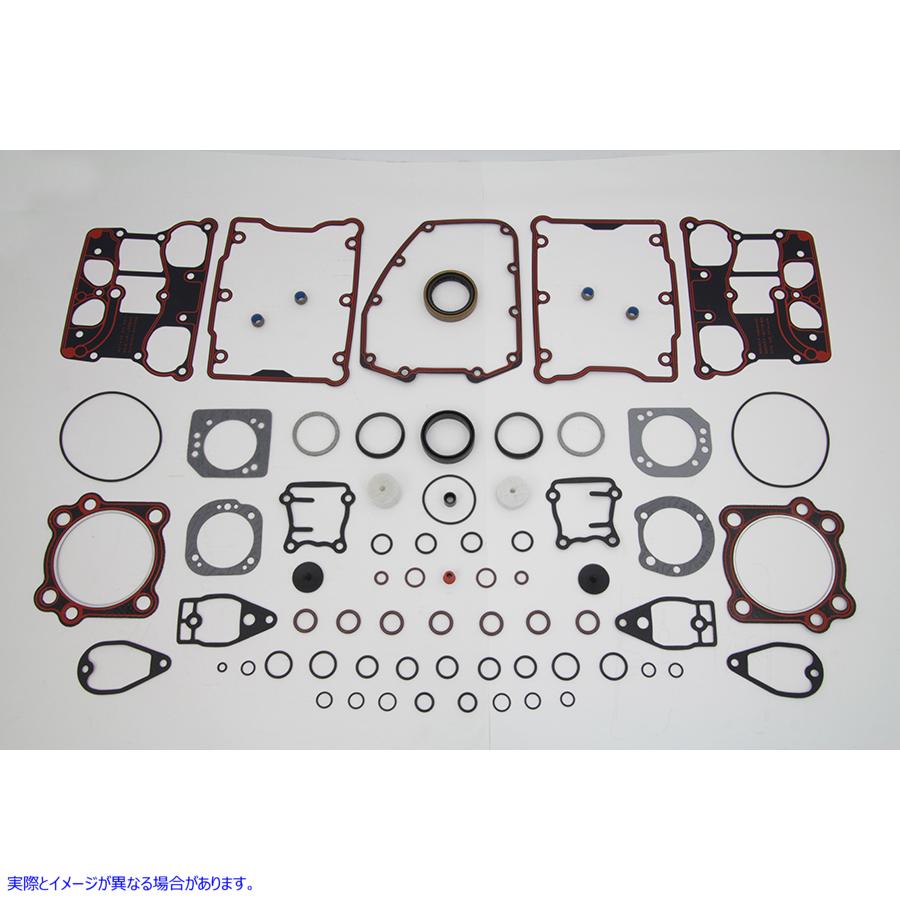 15-1431 エンジンガスケットキット 取寄せ Vツイン Engine Gasket Kit (検索用／17053-99