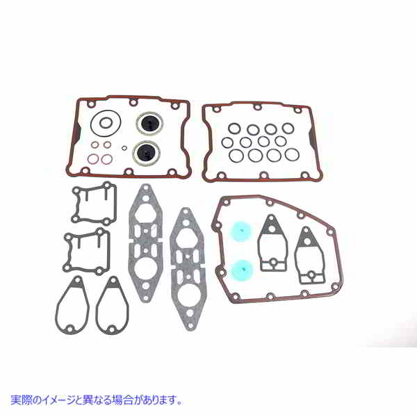 15-1461 ジェームス カム交換ガスケットおよびシールキット 取寄せ Vツイン James Cam Change Gasket and Seal Kit (検索用／170