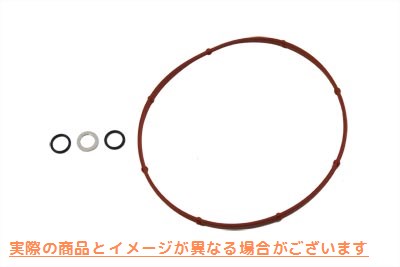 15-1511 Vツインダービーカバーガスケットキット 取寄せ Vツイン V-Twin Derby Cover Gasket Kit (検索用／17369-06