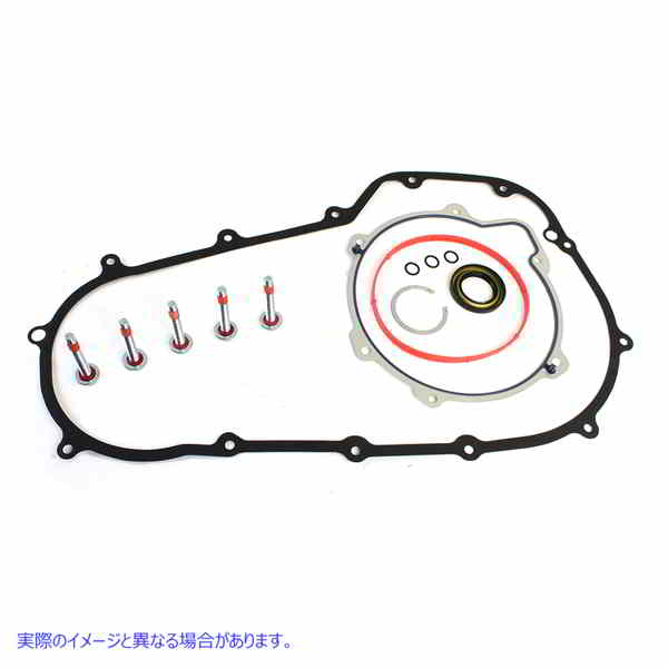 15-1566 M8 AFM FLT プライマリー ガスケット キット 取寄せ Vツイン M8 AFM FLT Primary Gasket Kit (検索用／25700746
