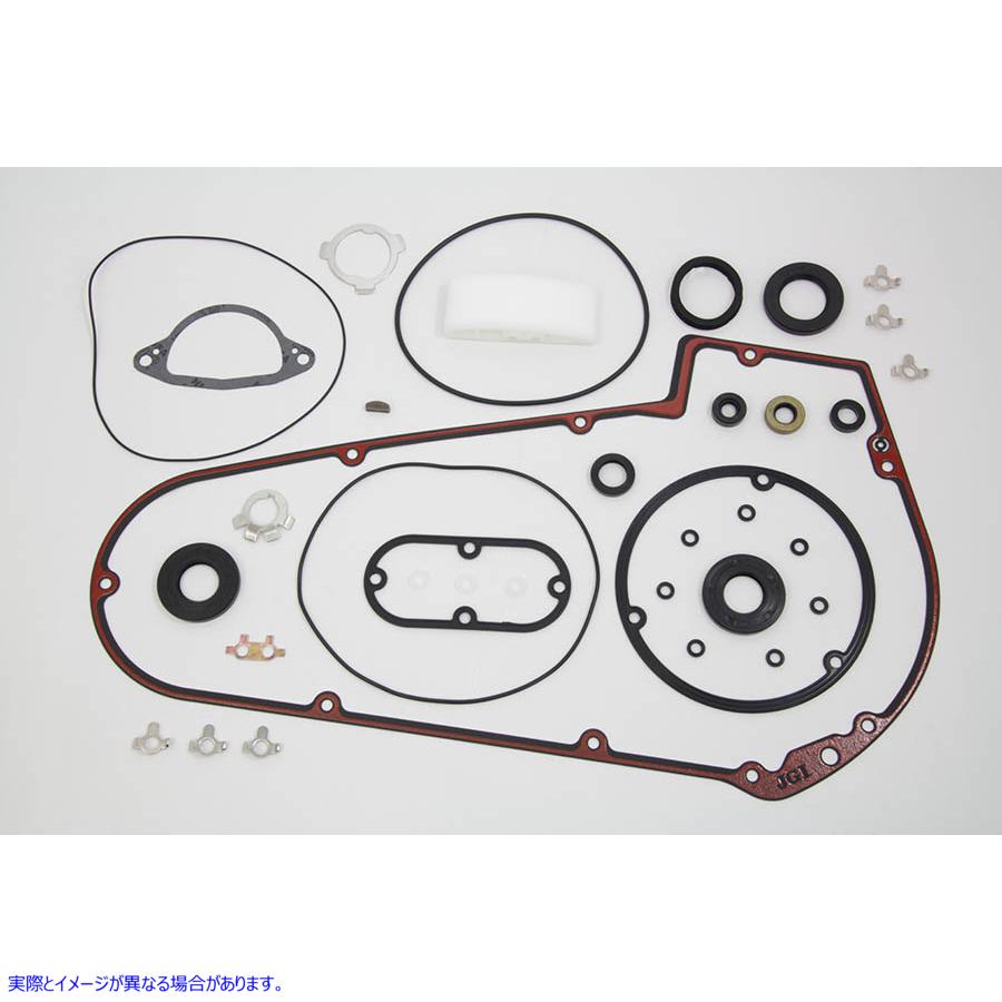 15-1630 プライマリーカバーガスケット 取寄せ Vツイン Primary Cover Gasket (検索用／