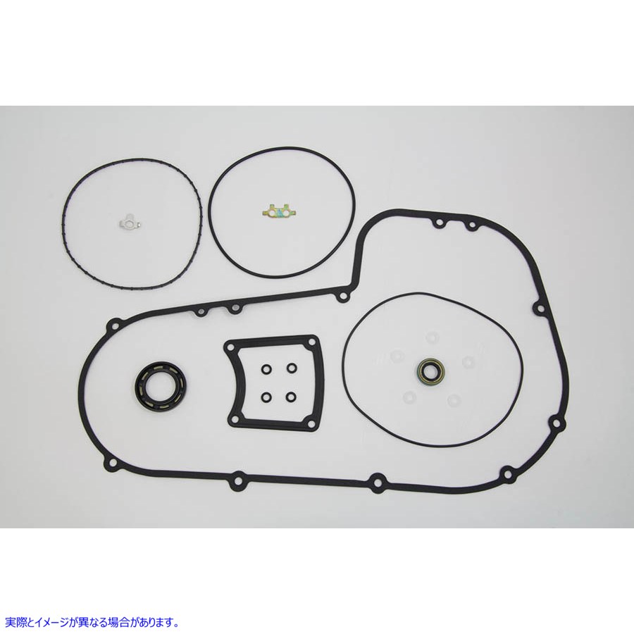 15-1634 プライマリーカバーガスケットキット 取寄せ Vツイン Primary Cover Gasket Kit (検索用／