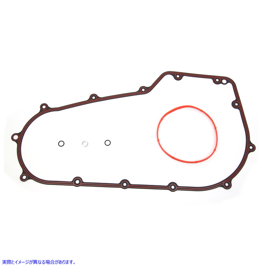 15-1638 プライマリーカバーガスケットキット 取寄せ Vツイン Primary Cover Gasket Kit (検索用／