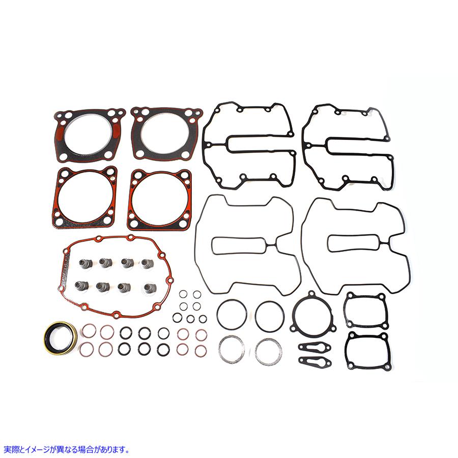 15-1683 M8 エンジン ガスケット キット 取寄せ Vツイン M8 Engine Gasket Kit (検索用／25700730