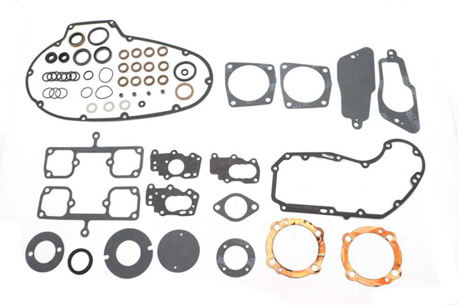 15-7321 取寄せ Vツイン Ultima Complete Engine Gasket Kit (検索用／)
