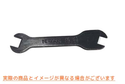 16-0817 レンチツール ブラック亜鉛 取寄せ Vツイン Wrench Tool 5/8 inch X 11/16 inch Black Zinc (検索用／11815-26