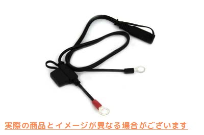 16-1794 バッテリー柔らかいスナップコード Battery Tender Snap Cord 取寄せ Vツイン (検索用／ Detran 081-0069-6