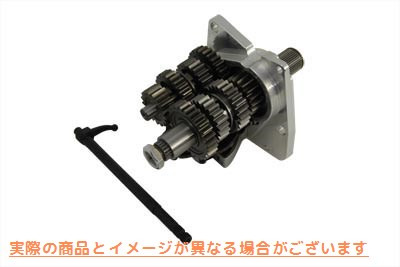 17-0029 4速トランスミッションギヤアッセンブリユニット 4-Speed Transmission Gear Assembly Unit 取寄せ Vツイン (検索用／