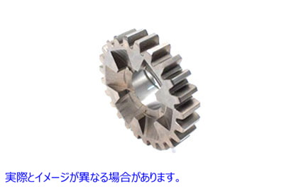 17-0188 トランスミッション メインシャフト 3速 24歯 取寄せ Vツイン Transmission Mainshaft 3rd Gear 24 Tooth (検索用／3530