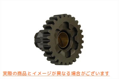 17-0195 トランスミッション メインシャフト 4速 26歯 取寄せ Vツイン Transmission Mainshaft 4th Gear 26 Tooth (検索用／3506