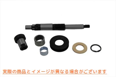 17-0237 スタータードライブなしのスターターシャフトアセンブリ 取寄せ Vツイン Starter Shaft Assembly without Starter Drive