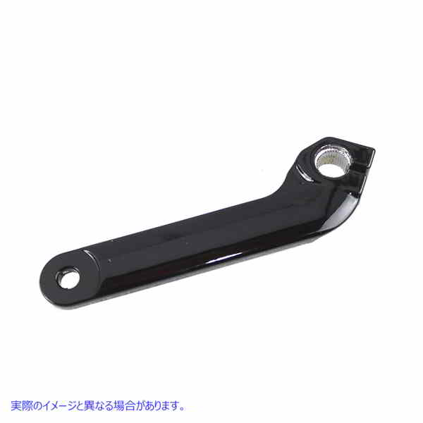 17-0262 純正シフターシャフトレバー グロスブラック 取寄せ Vツイン OE Shifter Shaft Lever Gloss Black (検索用／33900186 OE