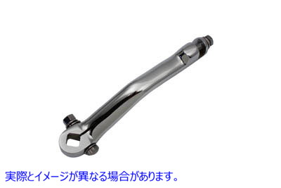 17-0308 クロームキックスターターアーム 取寄せ Vツイン Chrome Kick Starter Arm (検索用／33052-71