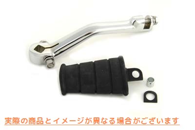 17-0309 キックスターターアームとペダルアセンブリクローム 取寄せ Vツイン Kick Starter Arm and Pedal Assembly Chrome (検索