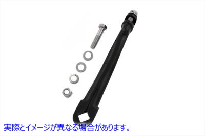 17-0323 レプリカキックスターターアーム ブラック 取寄せ Vツイン Replica Kick Starter Arm Black (検索用／33068-54