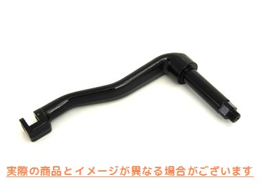 17-0350 ブラック レプリカ キック スターター アーム 取寄せ Vツイン Black Replica Kick Starter Arm (検索用／33063-36