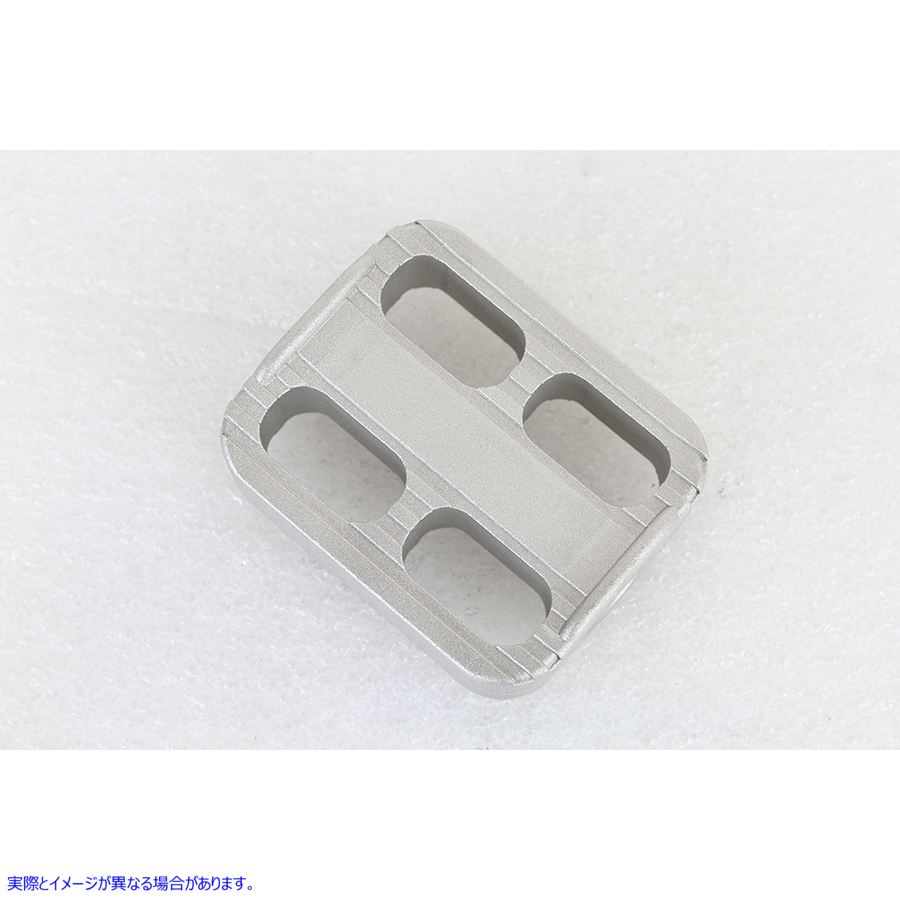 17-0732 アロイキッカーペダルパッド 取寄せ Vツイン Alloy Kicker Pedal Pad (検索用／
