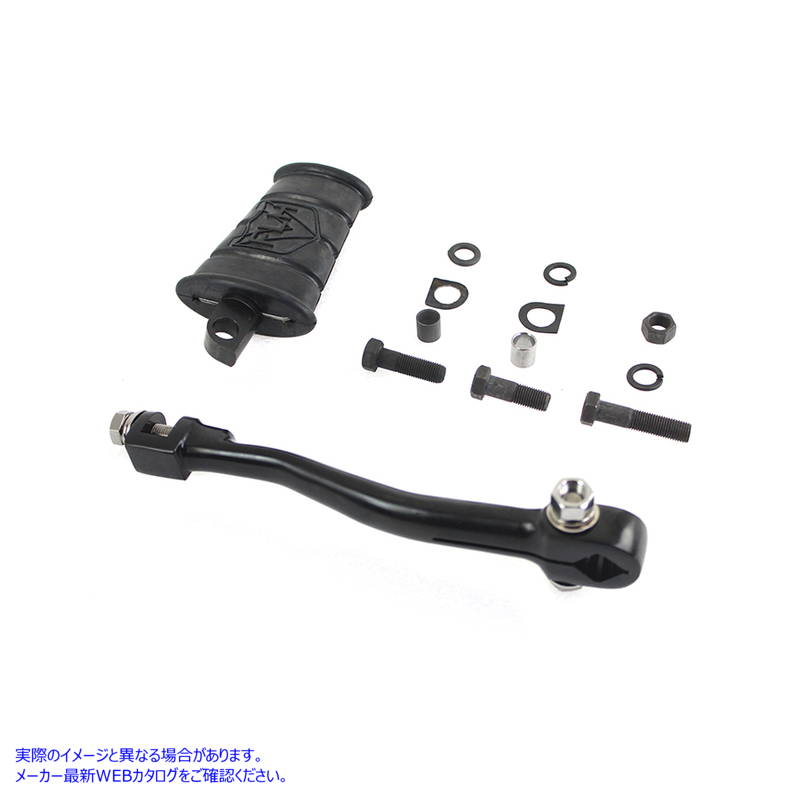 17-0779 FL キックスターター アームキット ブラック 取寄せ Vツイン FL Kick Starter Arm Kit Black (検索用／