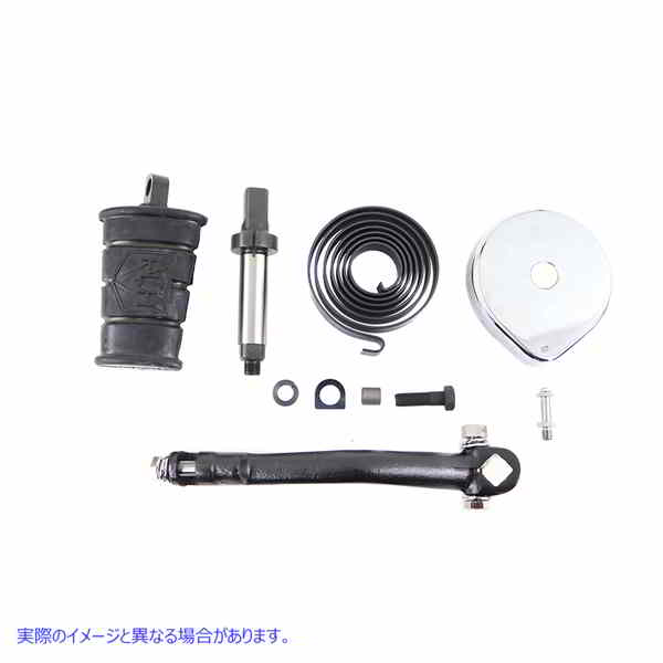 17-0840 キックスターターシャフトアーム＆ペダルキット 取寄せ Vツイン Kick Starter Shaft Arm and Pedal Kit (検索用／