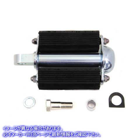 17-0848 【廃番】 レプリカ自転車キックスターターペダルアセンブリ Zicad 取寄せ Vツイン Replica Bicycle Kick Starter Pedal