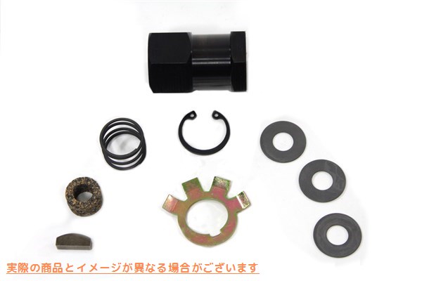 17-0881 レプリカクラッチハブナットキット パーカーライズド 取寄せ Vツイン Replica Clutch Hub Nut Kit Parkerized (検索用／
