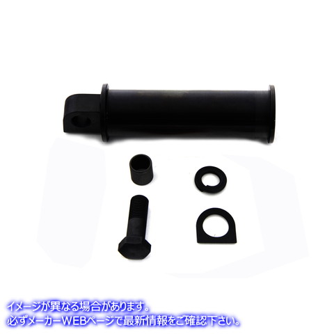 17-0979 スプール キックスターター ペダル ブラック 取寄せ Vツイン Spool Kick Starter Pedal Black (検索用／