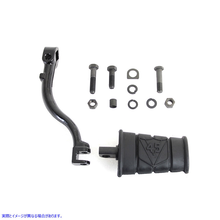 17-1005 Servi-Car キックスターター アーム キット ブラック 取寄せ Vツイン Servi-Car Kick Starter Arm Kit Black (検索用／