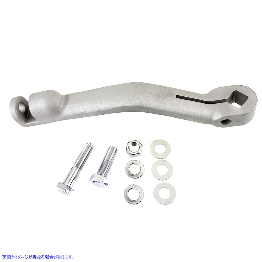 17-1008 ヘビーキックスターターアーム ステンレススチール 取寄せ Vツイン Heavy Kick Starter Arm Stainless Steel (検索用／