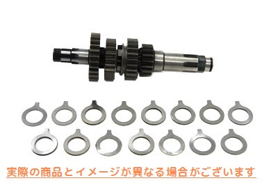 17-1250 メインシャフトギアクラスターキット 取寄せ Vツイン Mainshaft Gear Cluster Kit (検索用／