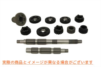 17-6105 5速コンプリートトランスミッションギアセット 取寄せ Vツイン 5-Speed Complete Transmission Gear Set (検索用／
