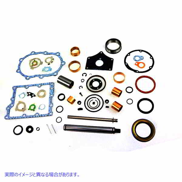 17-6614 トランスミッションハードウェアとリビルドキット Transmission Hardware and Rebuild Kit 取寄せ Vツイン (検索用／