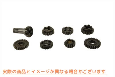 17-7658 【廃番】 アンドリュース スポーツスター用 4速ギアセット 取寄せ Vツイン Andrews 4-Speed Gear Set for Sportster (検