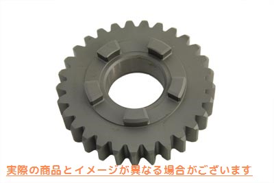 17-9860 アンドリュース 4速ギア メインシャフト ストック 取寄せ Vツイン Andrews 4th Gear Mainshaft Stock (検索用／35028-79