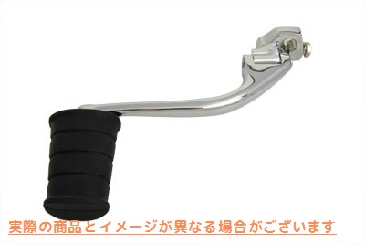 17-9934 折りたたみ式キックスターターアーム クローム Fold Out Kick Starter Arm Chrome 取寄せ Vツイン (検索用／