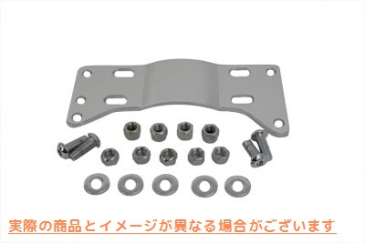 17-9994 クローム トランスミッション マウンティング プレート キット 取寄せ Vツイン Chrome Transmission Mounting Plate Kit