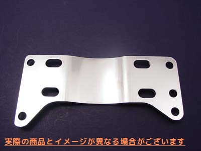 17-9999 クロームトランスミッションマウンティングプレート 取寄せ Vツイン Chrome Transmission Mounting Plate (検索用／4769