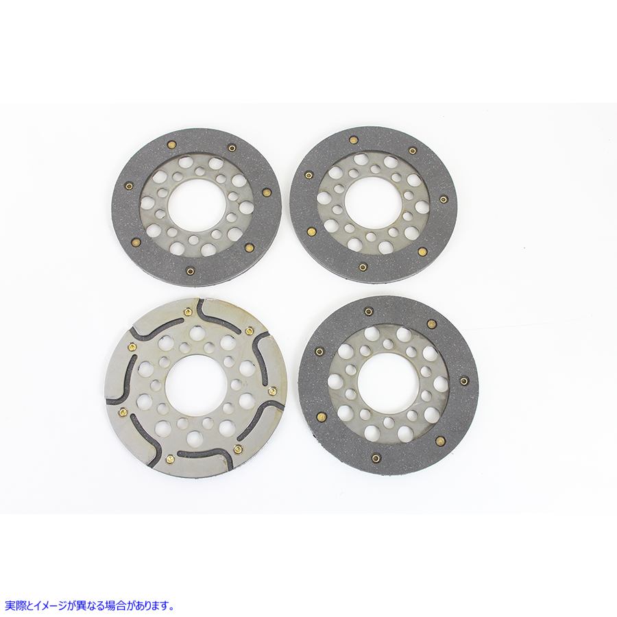 18-0151 レプリカ乾式クラッチプレートセット 取寄せ Vツイン Replica Dry Clutch Plate Set (検索用／37930-41 37950-41