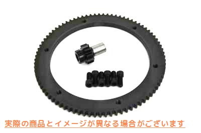 18-0365 84歯クラッチドラムリングギアキット 取寄せ Vツイン 84 Tooth Clutch Drum Ring Gear Kit (検索用／
